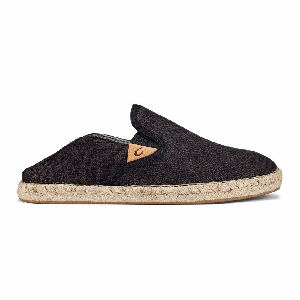 Olukai Women's Kaula Pa A Kapa Slip On Shoe - Lava Rock US801-425